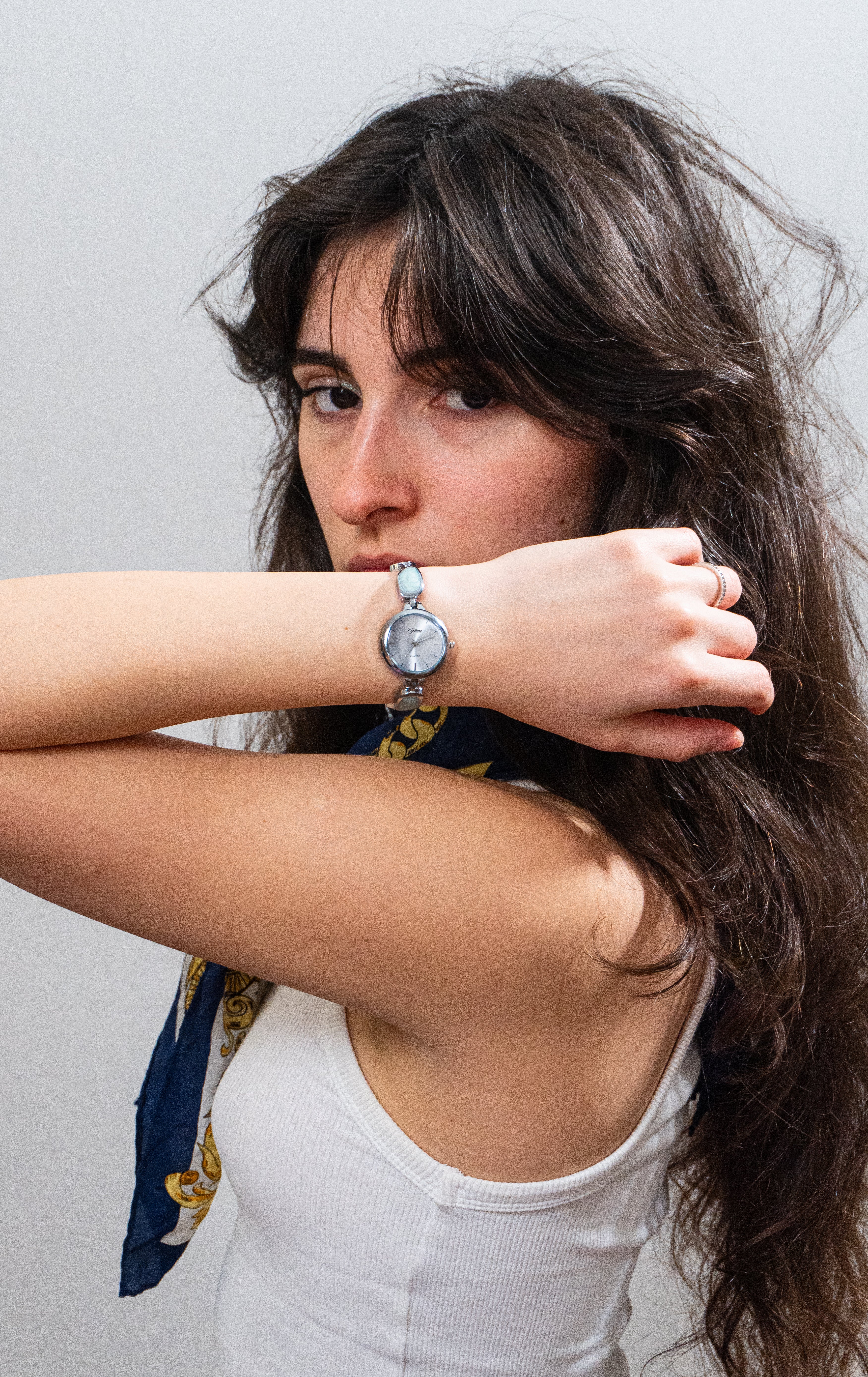 Capri Watch | Silver